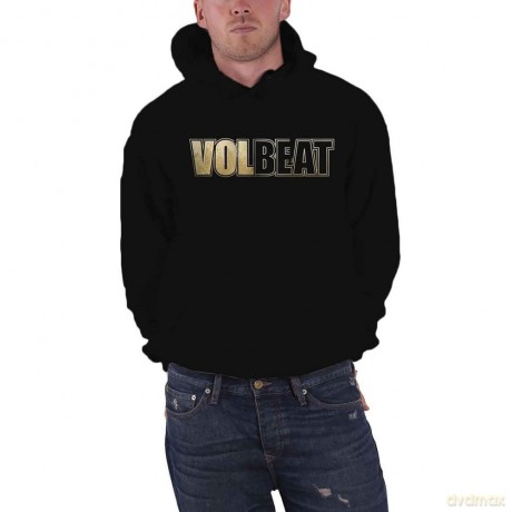 Volbeat: Unisex Pullover Hoodie: Bleeding Crown Skull (Back Print) (Small)