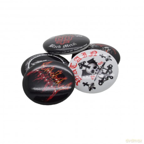 Watain: Button Badge Pack: Black Metal Militia