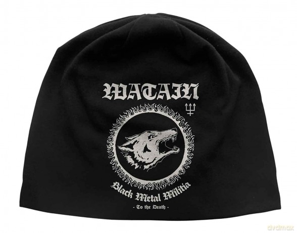 Watain: Unisex Beanie Hat: Black Metal Militia (Black)