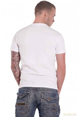 Weezer: Unisex T-Shirt: Symbol Logo (White) (Large)