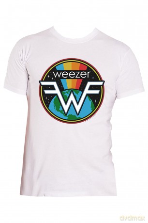 Weezer: Unisex T-Shirt: Symbol Logo (White) (XX-Large)