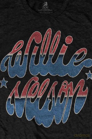 Willie Nelson: Unisex T-Shirt: Trigger (Black) (Medium)