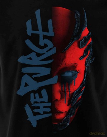 Within Temptation: Ladies T-Shirt: Purge Outline (Red Face) (Black) (Back Print) (Large)