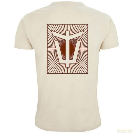 Within Temptation: Unisex T-Shirt: Bleed Out Single (Natural) (Back Print) (Small)