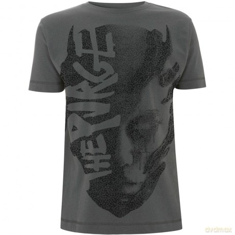 Within Temptation: Unisex T-Shirt: Purge Jumbo (Charcoal Grey) (Back Print) (Medium)
