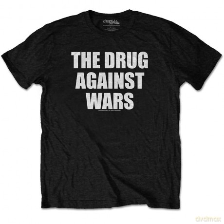 Wiz Khalifa: Unisex T-Shirt: Drug Against Wars (Black) (Small)