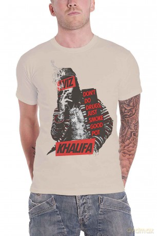 Wiz Khalifa: Unisex T-Shirt: Propaganda (Sand) (X-Large)