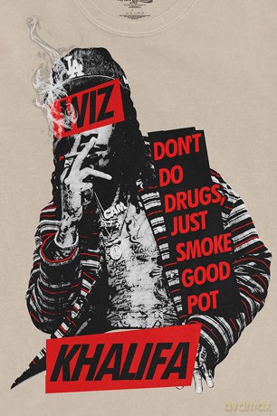 Wiz Khalifa: Unisex T-Shirt: Propaganda (Sand) (X-Large)