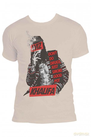Wiz Khalifa: Unisex T-Shirt: Propaganda (Sand) (X-Large)