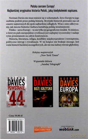 Serce Europy - Norman Davies [KSIĄŻKA]