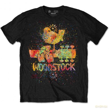 Woodstock: Men's Tee: Splatter (X-Large)