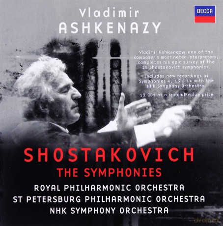 Vladimir Ashkenazy: Shostakovich:The Symphonies [12CD]