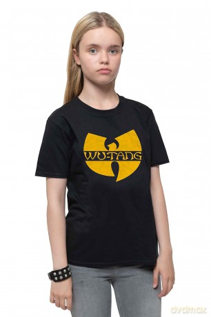 Wu-Tang Clan: Kids T-Shirt: Logo (Black) (11-12 Years)