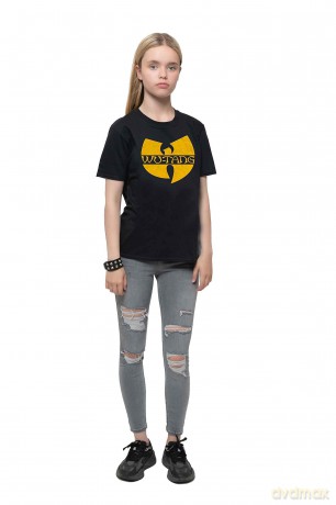 Wu-Tang Clan: Kids T-Shirt: Logo (Black) (11-12 Years)
