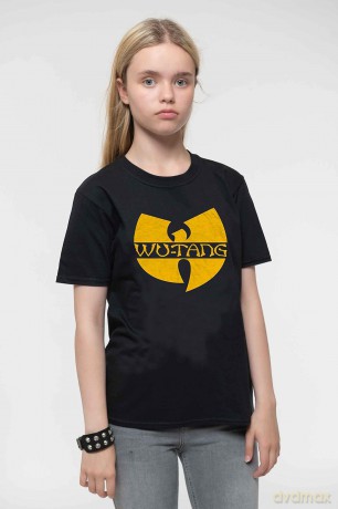 Wu-Tang Clan: Kids T-Shirt: Logo (Black) (5-6 Years)