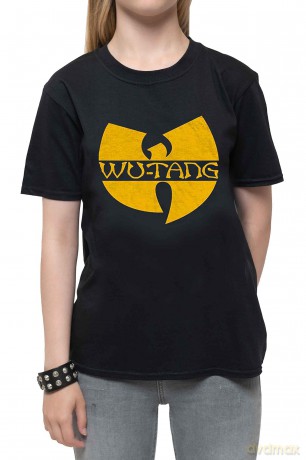 Wu-Tang Clan: Kids T-Shirt: Logo (Black) (7-8 Years)