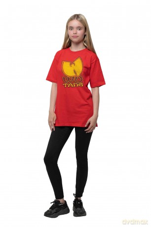 Wu-Tang Clan: Kids T-Shirt: Wu-Tang (Red) (11-12 Years)