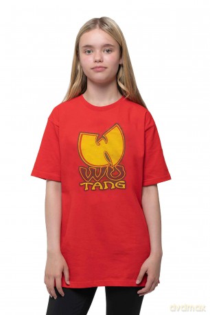 Wu-Tang Clan: Kids T-Shirt: Wu-Tang (Red) (13-14 Years)