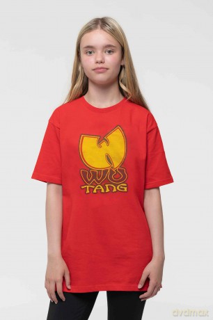 Wu-Tang Clan: Kids T-Shirt: Wu-Tang (Red) (7-8 Years)