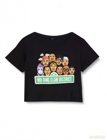 Wu-Tang Clan: Ladies Cropped Tee: Sesame Street (Ex Tour) (Medium)