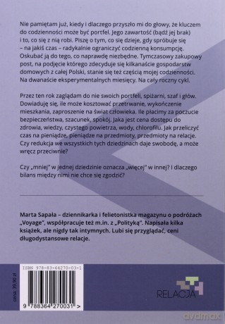 Mniej Intymny Portret Zakupowy Polaków - Marta Sapała [KSIĄŻKA]