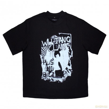 Wu-Tang Clan: Unisex Oversized Boxy T-Shirt: Graffiti (Black) (Medium)