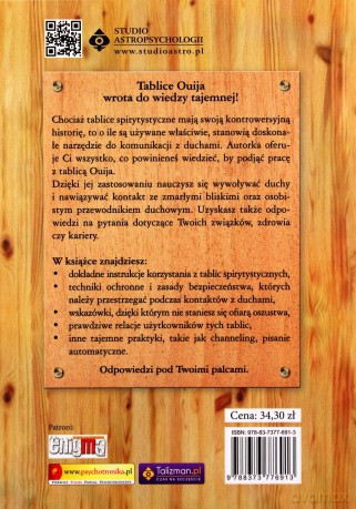 Tablice Spirytystyczne Ouija Podręcznik Bezpiecznego Kontaktowania Się z Duchami - Alexandra Chauran [KSIĄŻKA]