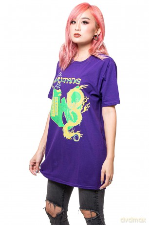 Wu-Tang Clan: Unisex T-Shirt: Dragon Bonsai (Purple) (Small)