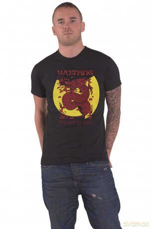 Wu-Tang Clan: Unisex T-Shirt: Inferno (Black) (Small)