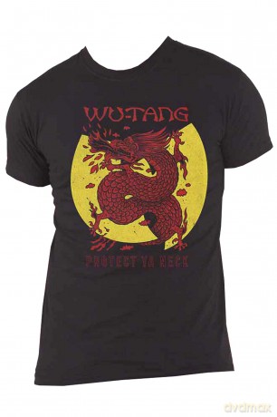 Wu-Tang Clan: Unisex T-Shirt: Inferno (Black) (Small)