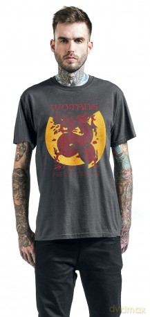Wu-Tang Clan: Unisex T-Shirt: Inferno (Charcoal Grey) (Large)