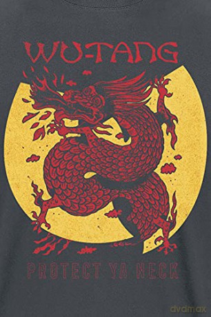 Wu-Tang Clan: Unisex T-Shirt: Inferno (Charcoal Grey) (Medium)