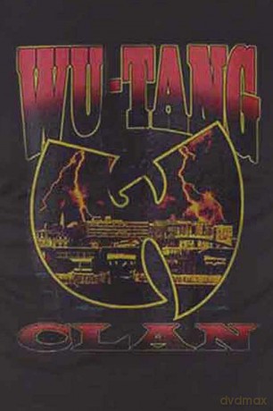Wu-Tang Clan: Unisex T-Shirt: Lightning Infill W (Black) (Large)