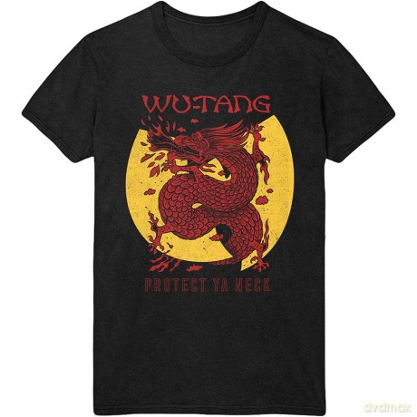 Wu-Tang Clan: Unisex T-Shirt: Lightning Infill W (Black) (Medium)