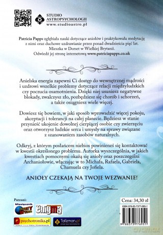 Podręcznik Uzdrawiania z Aniołami Medytacje Modlitwy Przewodnictwo - Patricia Papps [KSIĄŻKA]