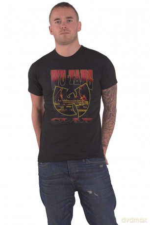 Wu-Tang Clan: Unisex T-Shirt: Lightning Infill W (Black) (XX-Large)