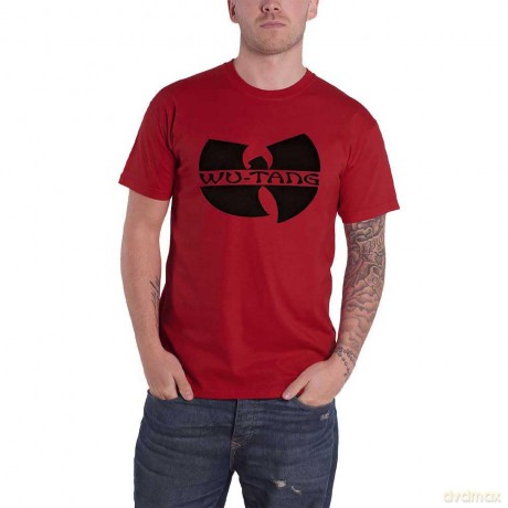 Wu-Tang Clan: Unisex T-Shirt: Logo (Red) (Small)