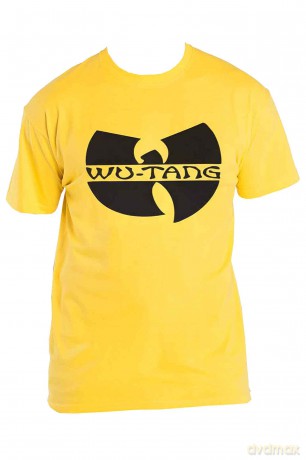 Wu-Tang Clan: Unisex T-Shirt: Logo (Yellow) (X-Large)