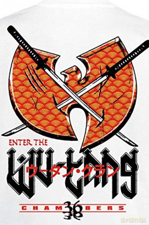 Wu-Tang Clan: Unisex T-Shirt: Swords (White) (Back Print) (X-Large)