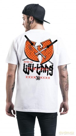 Wu-Tang Clan: Unisex T-Shirt: Swords (White) (Back Print) (XX-Large)