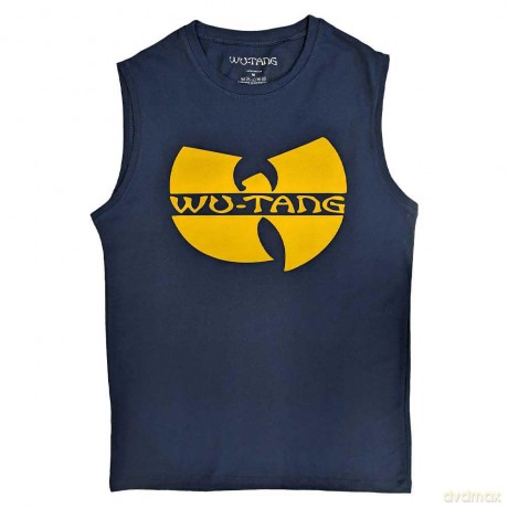 Wu-Tang Clan: Unisex Tank T-Shirt: Logo (Navy Blue) (Small)