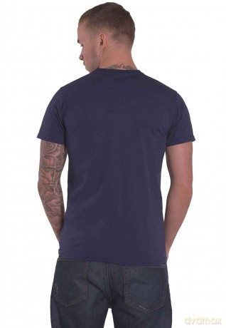 Yes: Unisex T-Shirt: Topographic Oceans (Navy Blue) (Small)