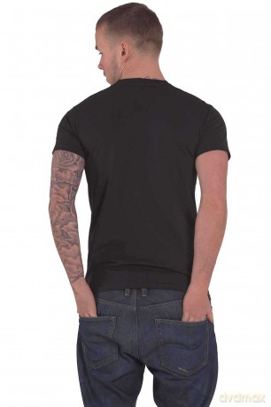 You Me At Six: Unisex T-Shirt: Yellow Text (Black) (X-Large)