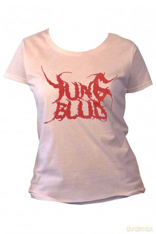 Yungblud: Ladies T-Shirt: DEADHAPPY (White) (Back Print) (Medium)