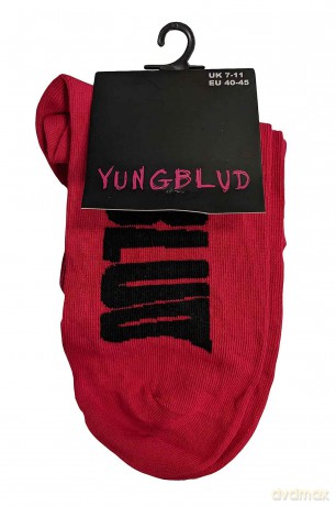 Yungblud: Unisex Ankle Socks: Occupy the UK (Red) (UK Size 7 - 11)