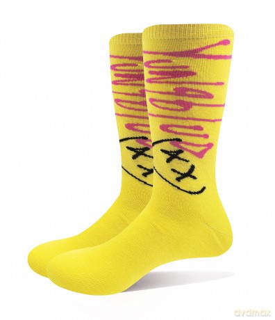 Yungblud: Unisex Ankle Socks: VIP (Yellow) (UK Size 7 - 11)