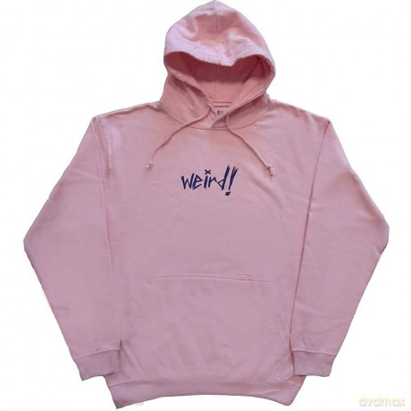 Yungblud: Unisex Pullover Hoodie: Weird 1 (Pink) (Small)
