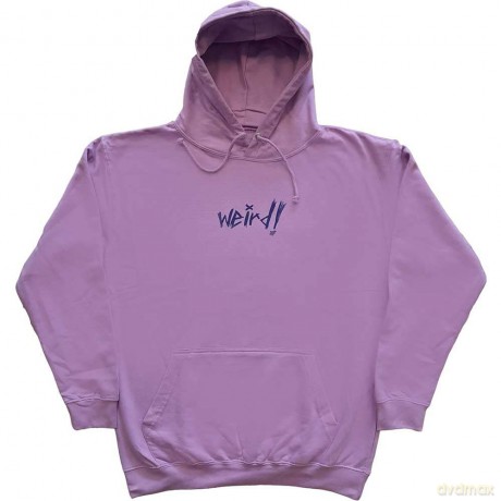 Yungblud: Unisex Pullover Hoodie: Weird 2 (Pink) (Small)