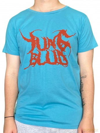 Yungblud: Unisex T-Shirt: DEADHAPPY (Light Blue) (Back Print) (X-Small)
