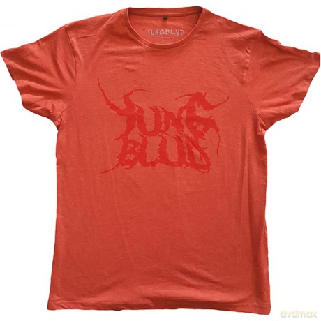 Yungblud: Unisex T-Shirt: DEADHAPPY (Red) (Back Print) (Medium)
